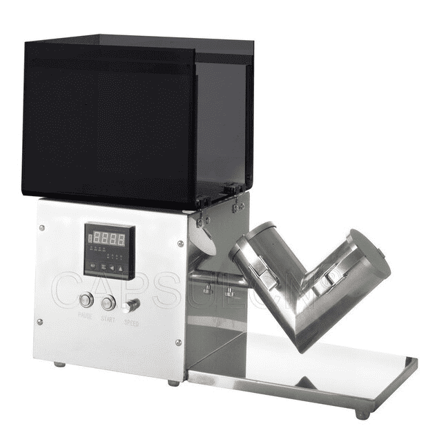 v1 mini v type powder mixer